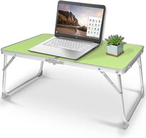 img 4 attached to HOSTIC Складной стол для ноутбука с нескользящим покрытием