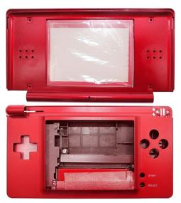 img 4 attached to 🎮 Red Full Repair Parts Replacement Housing Shell Case Kit for Nintendo DS Lite NDSL by OSTENT