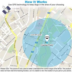 img 2 attached to 🐶 AngelaKerry Wireless Dog Fence System: GPS, Waterproof Collar & Remote for Dogs 15-120lbs - Ultimate Outdoor Pet Containment Solution (EF 851S)