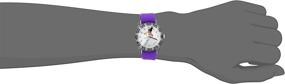 img 2 attached to Disney Kids' Tiana Purple Quartz Analog Watch - Model W001951