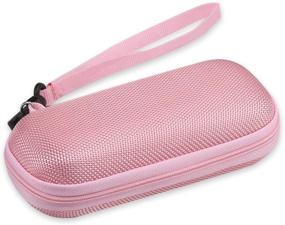 img 4 attached to 🎧 AGPTEK Carrying Case for Digital Voice Recorders, Bose QC20, MP3 Player - Pink EVA Hard Cover