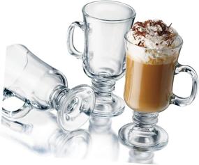 img 1 attached to ☕️ Irish Coffee Lovers Dream: Libbey 2 Ounce Irish Coffee 4 Piece Set!