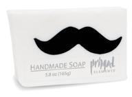 🧔 primal elements mustache bar soap: a delightful 5.8 ounce experience! logo