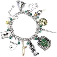 ivy clover inspired slytherin bracelet logo