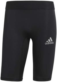 img 4 attached to Men's Clothing: Adidas Alphaskin Compression Shorts for Soccer
