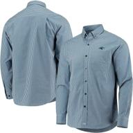 cutter buck mcw00183 anchor gingham men's shirts - enhance your style with premium clothing logo