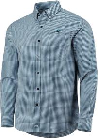 img 3 attached to Cutter Buck MCW00183 Anchor Gingham Men's Shirts - Enhance Your Style with Premium Clothing