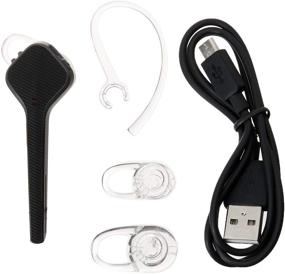 img 1 attached to 🎧 Plantronics Voyager 3200 Bluetooth Headset, Diamond Black - Compatible with iPhone and iPad