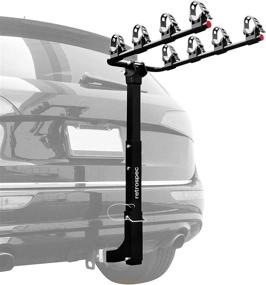 img 4 attached to 🚲 Retrospec Lenox Car Hitch Mount Bike Rack: Securely Transport 2-5 Bikes with 2-inch Receiver