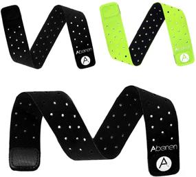 img 4 attached to 📱 Abanen 3-Pack Hook and Loop Armband/Wristband for Fenix 6/Fenix 5, 22mm Updated Active Sport Strap Sleeve for Garmin Fenix 6 Pro/Sapphire, Fenix 5/5 Plus, Instinct, Forerunner 935/945 (2 Black, 1 Green)
