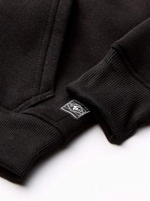 img 1 attached to Southpole Fleece Hooded Fullzip Black