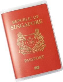 img 2 attached to Secure Your Passport with a Transparent Frosted Protector Organizer