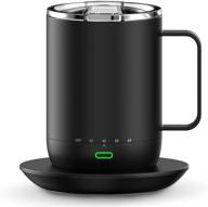 vsitoo s3 pro app controlled smart mug warmer with double vacuum insulation - 14oz, ipx7 waterproof, sliding lid, 4-hr battery life logo