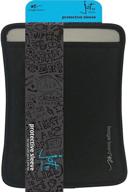 📚 neoprene protective sleeve for 8.5 inch boogie board jot writing tablets - black logo