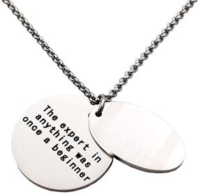 img 4 attached to 🏀 N.Egret Personalized Basketball Necklaces Chain Pendants Sport Jewelry with Inspirational Quote - Ideal Baseball Gift for Teens