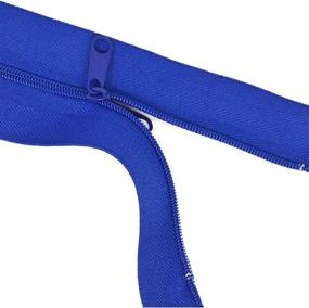 img 3 attached to 🚪 ZIP7.3BCL Peel & Stick Dust Containment Zip Barrier 7ft x 3in Zipper Door - Blue by Zip-Up Products