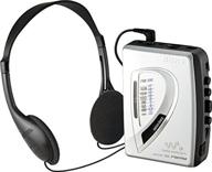 🎧 sony wm-fx197: compact am/fm cassette walkman for portable music logo