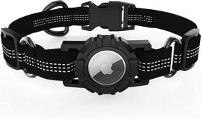 img 4 attached to Airtag Dog Collar: Ultimate Tracking Solution for Medium Large Dogs