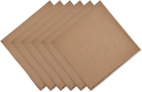 img 4 attached to 🪨 Набор тканых салфеток DII Stone Solid, 20x20, Pack of 6
