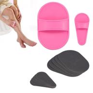 💆 portable hair removal pads: effective depilation tool set for body hair removal logo