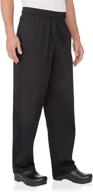 top-rated chef works men's essential baggy chef pants: ultimate comfort and style logo