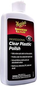 img 3 attached to Revitalize Your Clear Plastic with Meguiar's M1008 M10 Mirror Glaze Clear Plastic Polish - 8 oz.