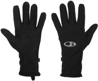 🧤 icebreaker quantum gloves - black - x-large logo