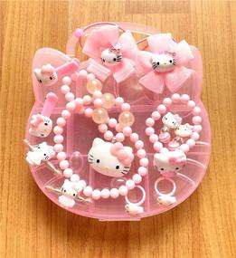 img 1 attached to Ювелирные изделия Hello Kitty Minnie Necklace