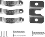 🎯 upgrade and secure your dartboard with viper by gld products dartboard mounting hardware kit in silver logo