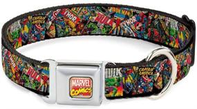 img 4 attached to Ошейник с пряжкой DC WAV002 L Marvel Comics Collar