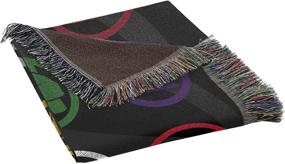 img 3 attached to 🔥 Marvel Avengers Endgame Symbols Woven Tapestry Throw Blanket, 48x60, Multi-Color