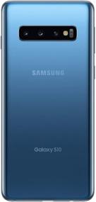 img 2 attached to Renewed Samsung Galaxy S10 Fully Unlocked in Prism Blue, 128GB