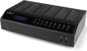 img 4 attached to 🔁 StarTech.com 6 Bay Hard Drive Docking Station: USB 3.0/eSATA - Duplicator, Eraser, HDD/SSD Cloner