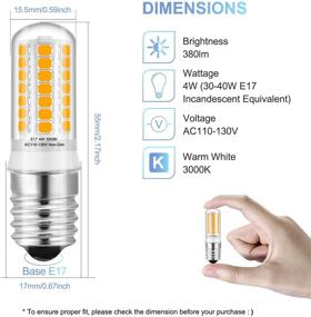 img 2 attached to High-Quality Replacement AC110 130V Non-Dimmable Microwave Incandescent Bulb