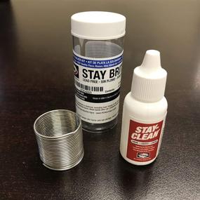 img 1 attached to 💎 Stay-Brite STAR2000 SBSK Silver Solder 3/64, 1/2 oz"+