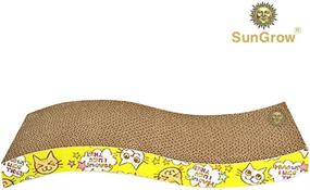 img 2 attached to SunGrow Rabbit Scratcher Board: Curved Wave Design for Optimum Scratching Satisfaction - 1 Piece per Pack