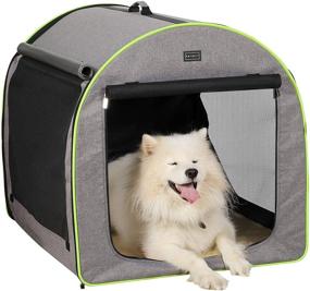 img 4 attached to 🐾 Travel Soft Kennel: Petsfit Portable and Collapsible Dog Crate for Pet Owners