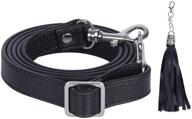 vanenjoy adjustable crossbody straps replacement - 👜 0.7” width, 25”-51” length, genuine full grain leather logo