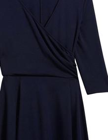 img 1 attached to 👗 Womens Quarter Sleeve Dresses by Lark Ro – Enhancing Your Wardrobe with Stylish Attire