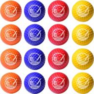 🏌️ gosports foam golf practice balls - authentic feel and controlled flight - soft for effective indoor or outdoor training - select from 16 pack or 64 pack logo