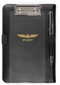 img 3 attached to ✈️ DESIGN 4 PILOTS Pilot Aviation Kneeboard: iPad Mini 1-4 & 7"-8.5" Tablet Clipboard for Aircraft