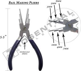 img 2 attached to 🔒 non-slip jewelry making supplies for creating loops