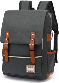 img 3 attached to UGRACE Slim Business Laptop Backpack Casual Daypacks School Shoulder Bag For Men Women