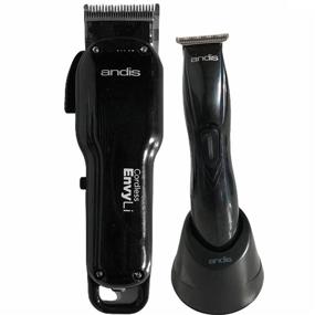 img 4 attached to Andis Professional Cordless Fade Combo Envy Li Clipper & Slimline Li Trimmer 75020, Black - Unleash Your Hair Styling Creativity!