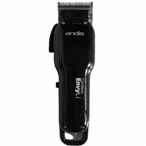 img 1 attached to Andis Professional Cordless Fade Combo Envy Li Clipper & Slimline Li Trimmer 75020, Black - Unleash Your Hair Styling Creativity!