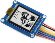 1.3-inch black/white dual-color lcd display: 144x168 resolution, spi 📺 interface, low power, embedded memory, high visibility in strong light logo