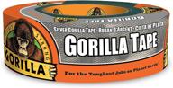 🦍 gorilla silver duct tape, 1.88" x 35 yd, silver - strong adhesive tape for repairs - pack of 1, tv205986 logo