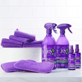 img 1 attached to 🌟 Joy Miracle 20-Piece Vanilla Disinfect and Clean Set: Fast, Powerful, and Effective