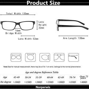 img 3 attached to Reading Glasses Lightweight Blocking Eyeglasses