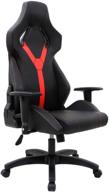 🎮 the ultimate ergonomic molded foam gaming chair for home and office: topsky in striking black and red design логотип